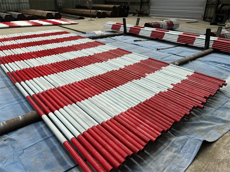 红白油漆架子管